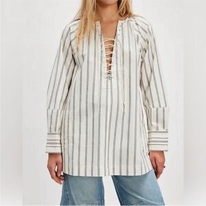 We The Free Lisbon Tunic in Ivory Combo